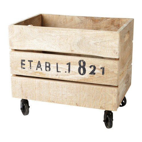 caisse a roulettes maisons du monde