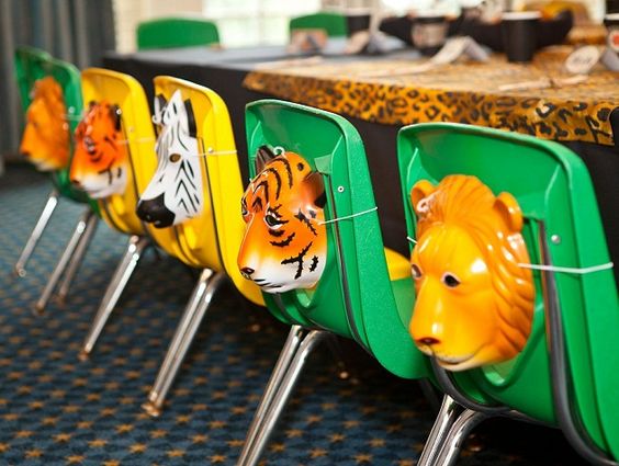 anniversaire-safari - masques