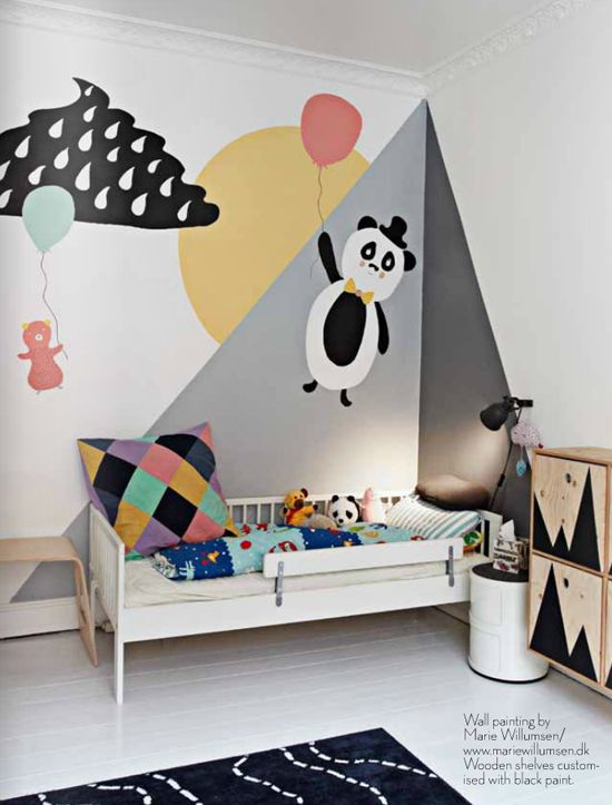 chambre-garçon-scandinave-panda