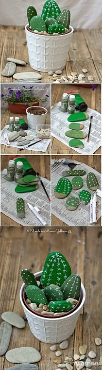 DIY-cactus-galets1