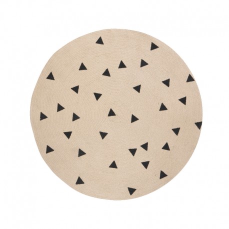 tapis-rond-triangles