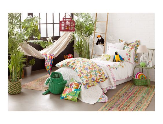 chambre-enfant-tropical