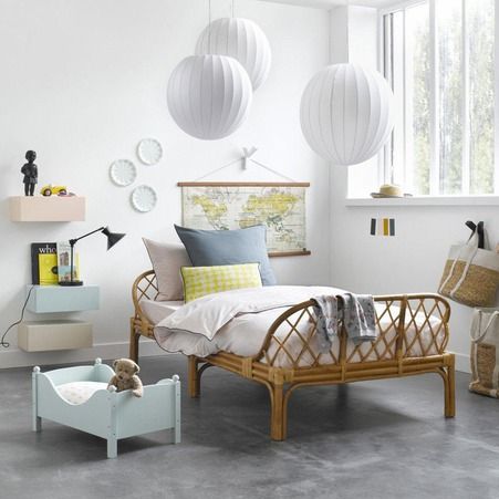 nature-chambre-rotin-lit