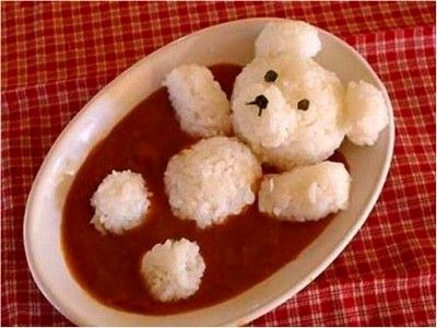 repas-enfant-ourson-riz