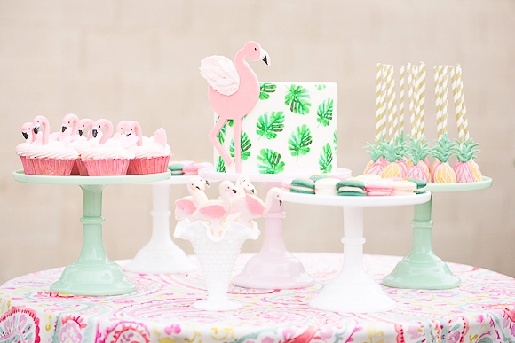 flamingoparty-sweettable